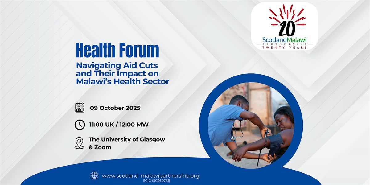 Health Forum: Navigating Aid Cuts and Impact on Malawi\u2019s Health Sector