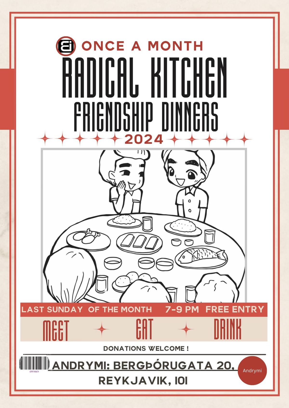 RADICAL KITCHEN & FRIENDSHIP DINNERS