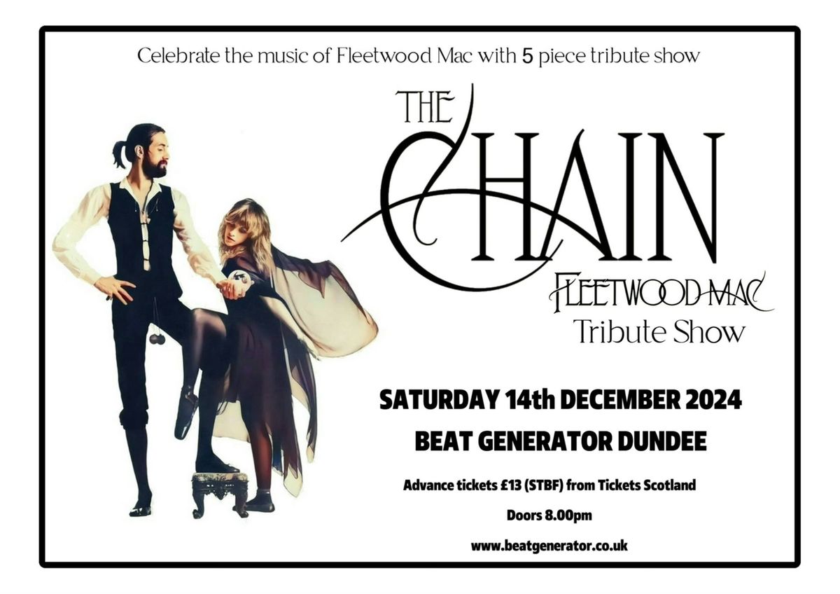 THE CHAIN - Scotlands Tribute to Fleetwood Mac Live at The Beat Generator, Dundee