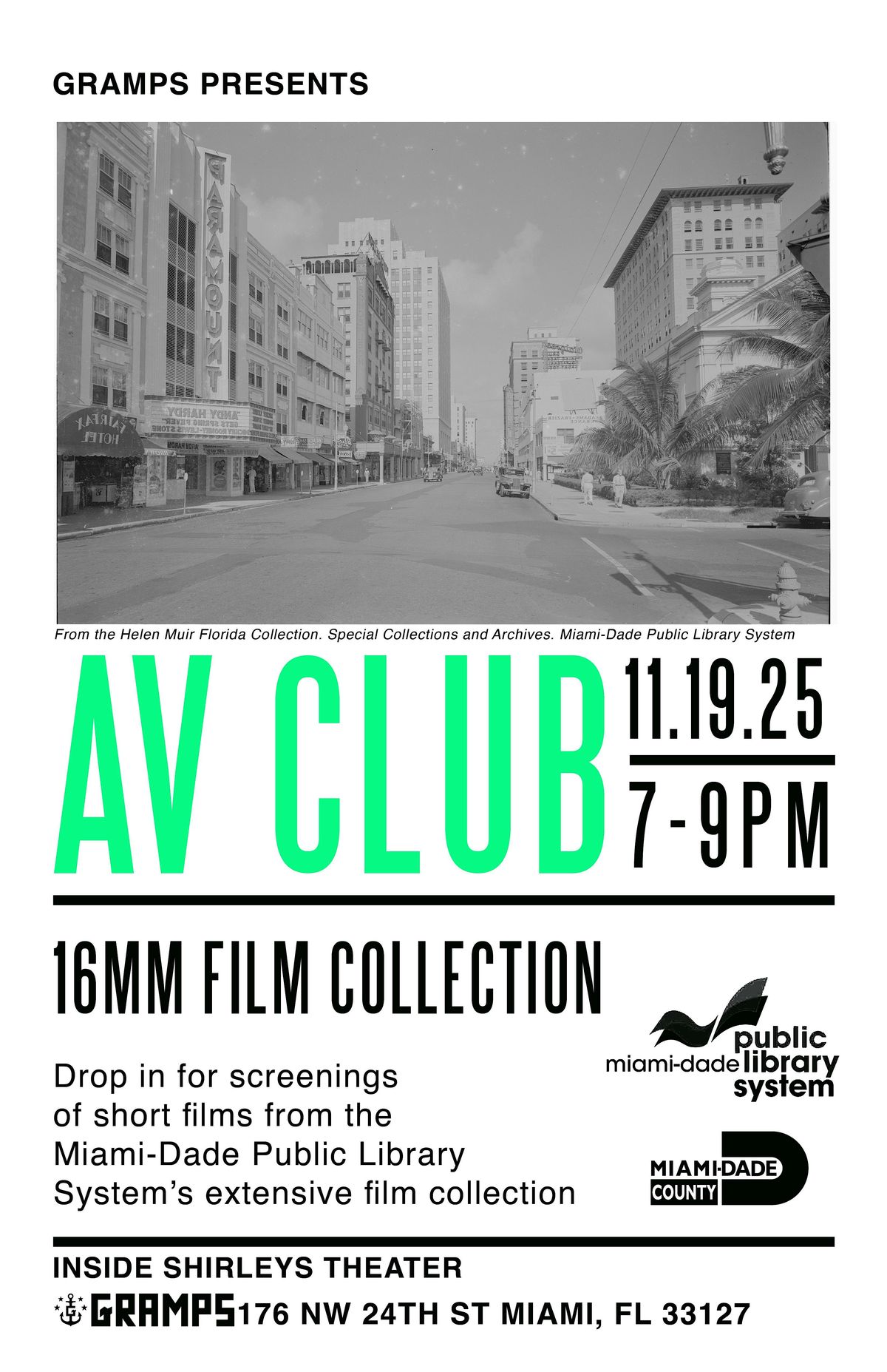 AV Club: 16mm Film Screenings