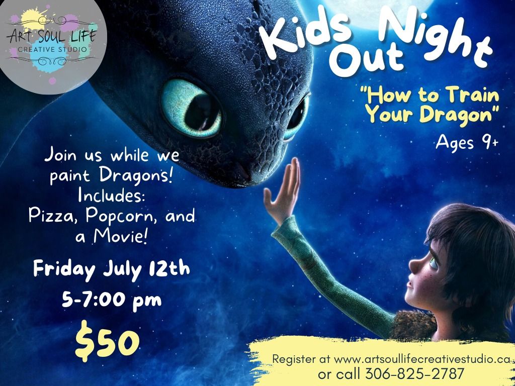 Kids Night Out! How to Train your Dragon: The Hidden World"