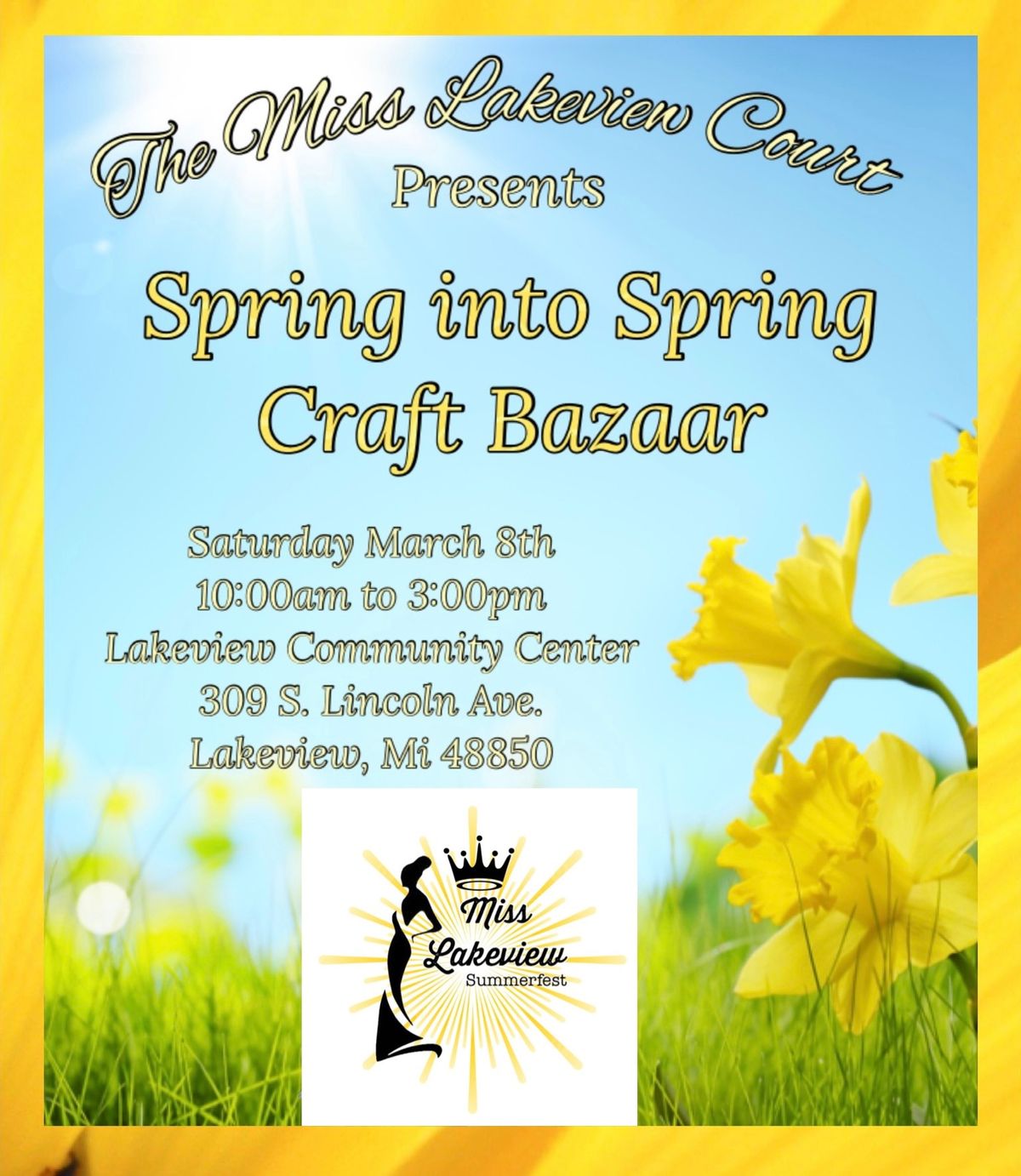 Spring Into Spring Craft Bazaar