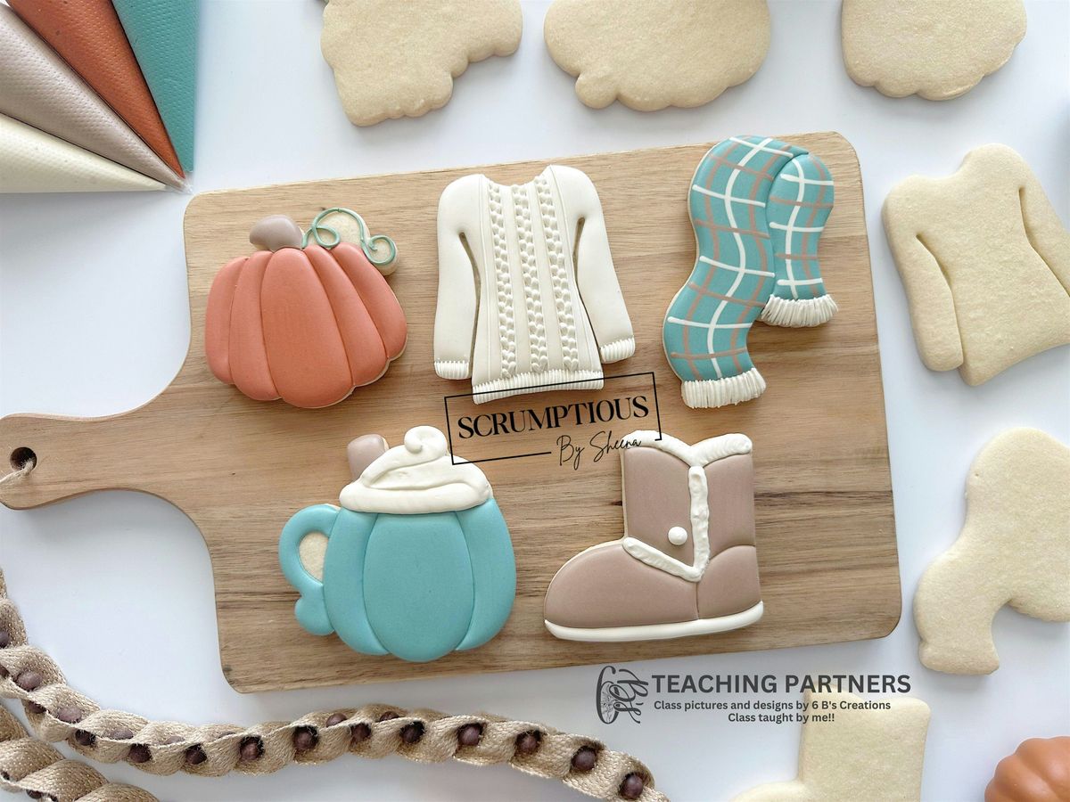 Fall Cookie Decorating  Class @ Sweet Beans Coffee Shop