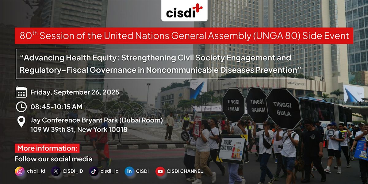 Advancing Health Equity: Strengthening Civil Society Engagement