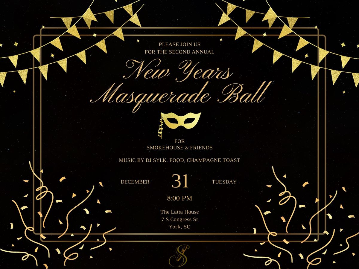 2nd Annual NYE Masquerade Ball