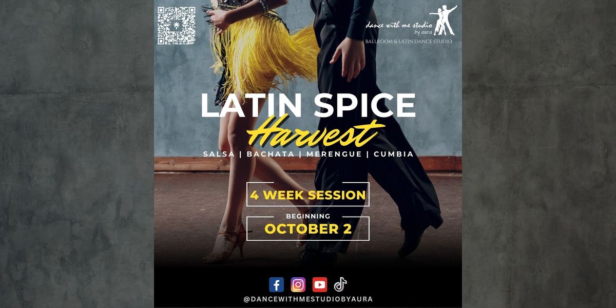 Latin Spice Harvest (4 Weeks) Dance Session