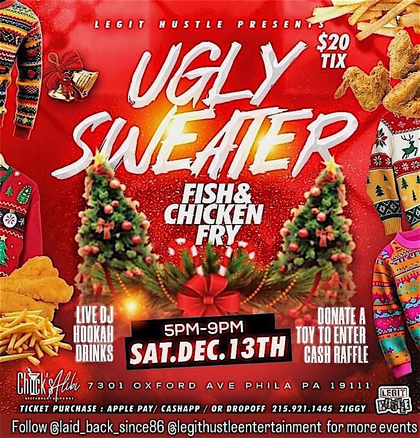 Ugly Sweater Fish\/Chicken Fry