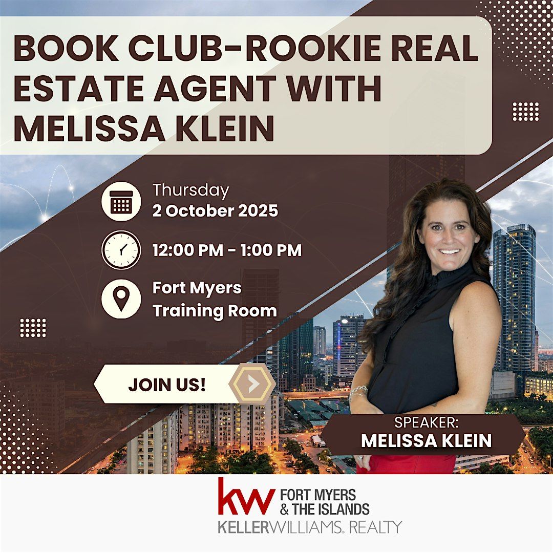 Book Club-Rookie Real Estate Agent with Melissa Klein