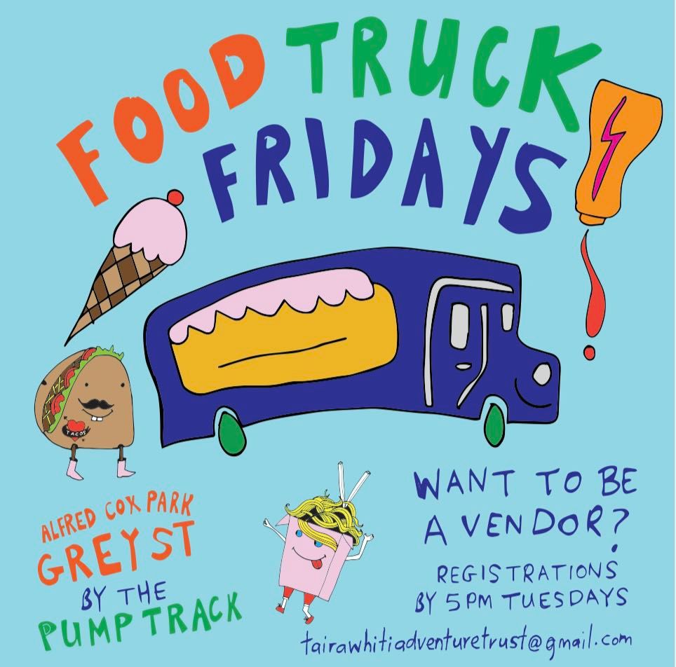 Food Truck Fridays returning Fri 4 Oct at 3pm!