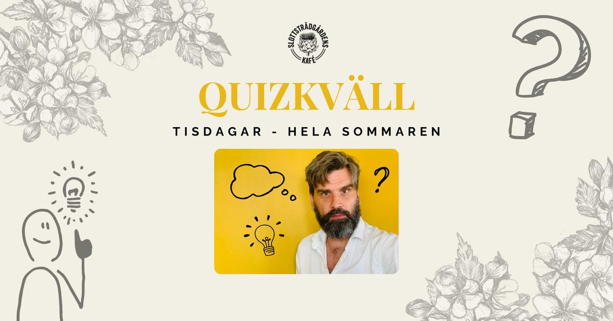 Quizkv\u00e4ll med Kristoffer Jonzon