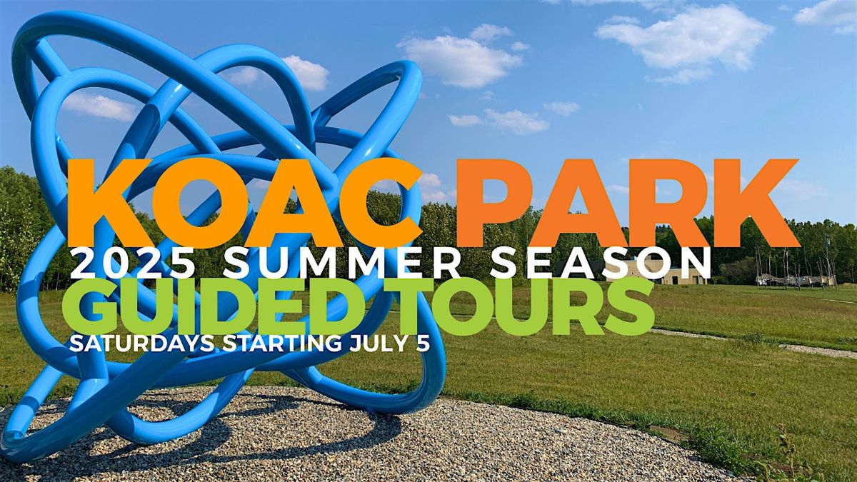 KOAC Saturday Sculpture Park Tours - Summer 2025