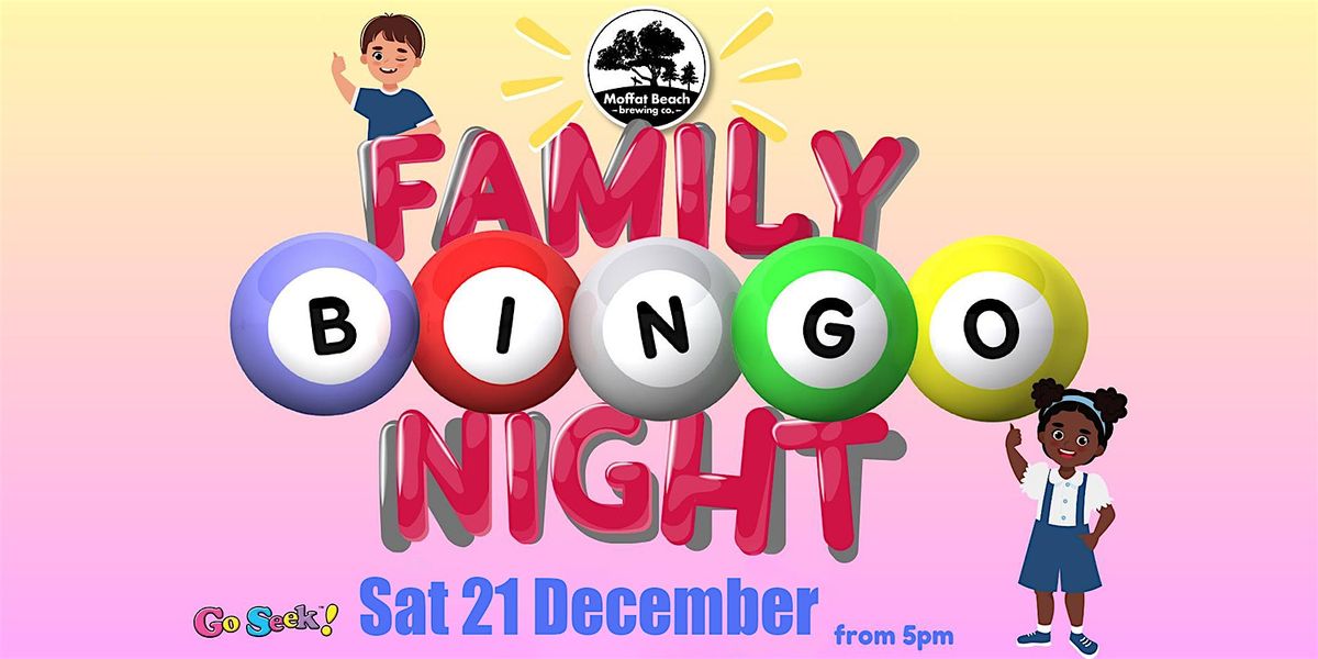 Family Bingo Night @ Moffat Beach Brewing Co.