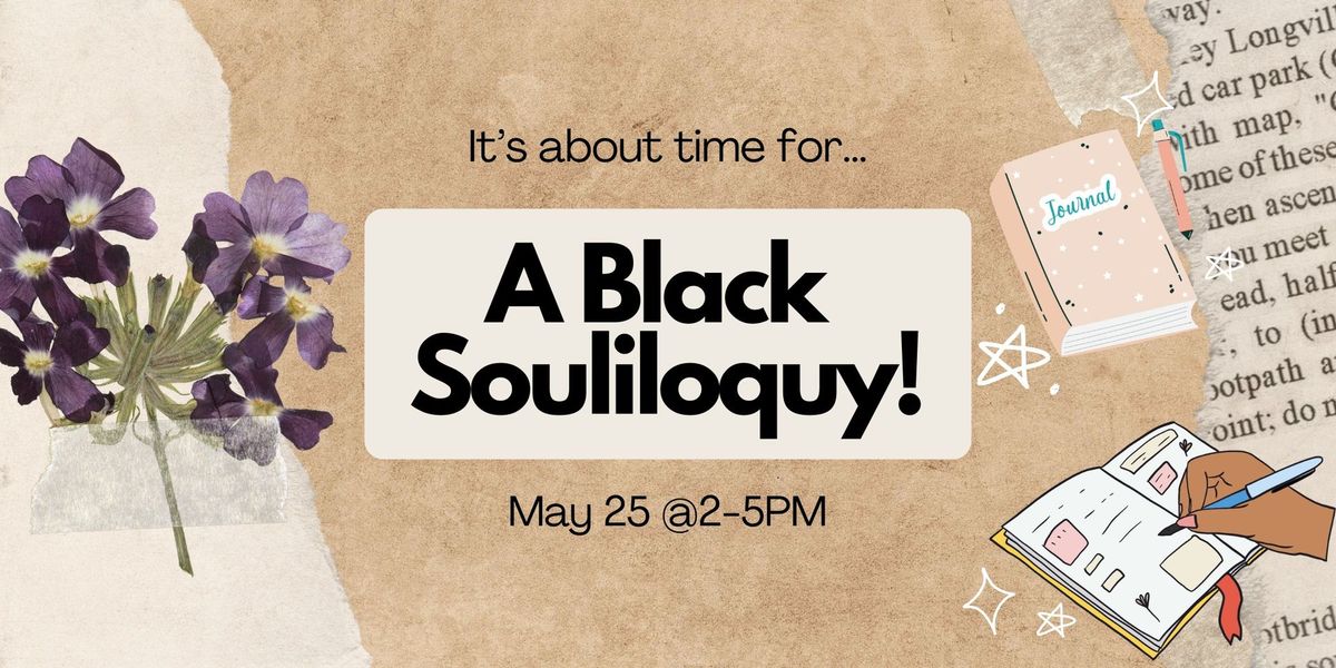 A Black Souliloquy