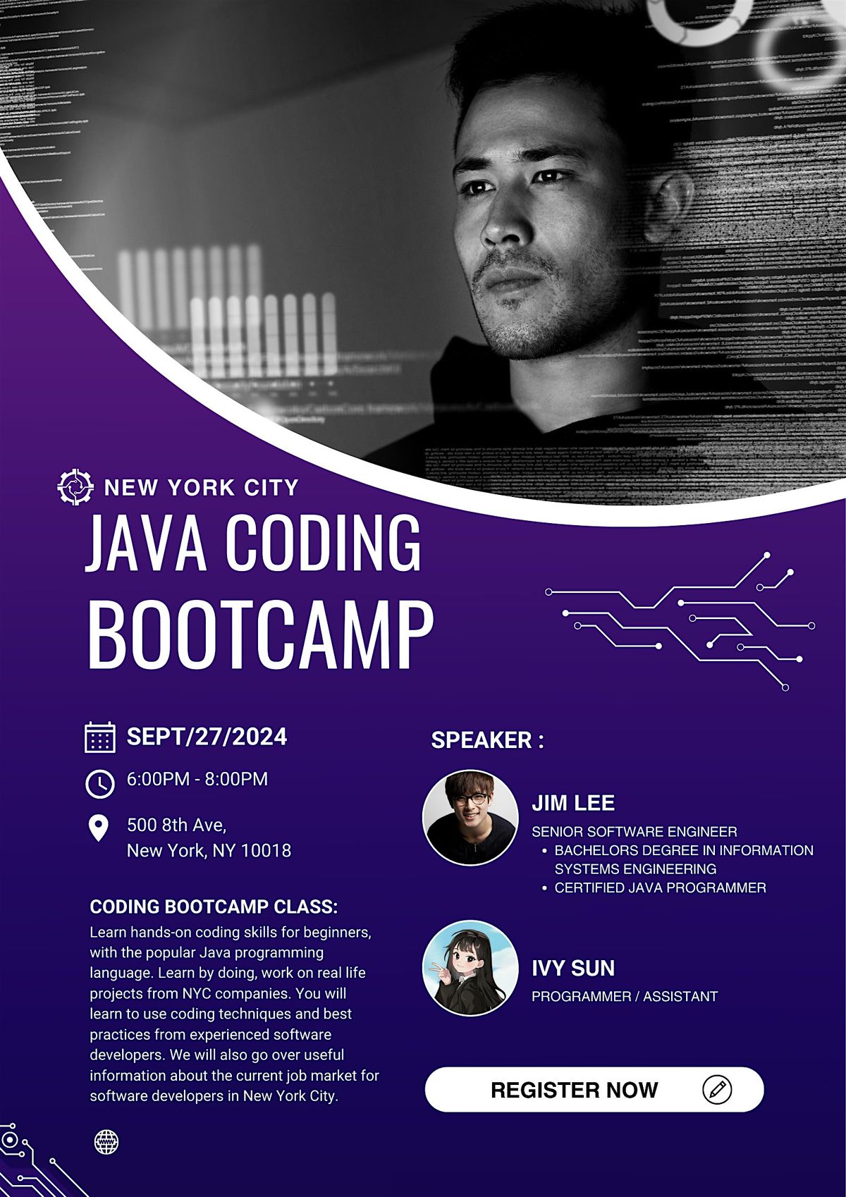 Java Coding Bootcamp + Jobs & Career Overview Class