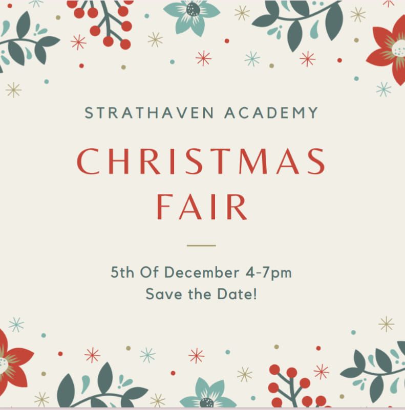 Strathaven Academy Christmas Fair