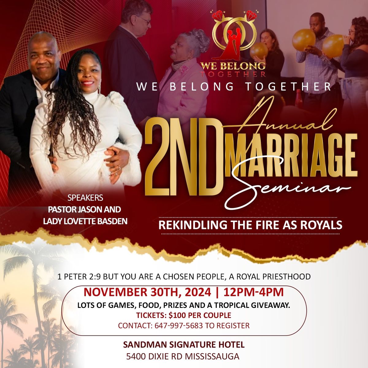 We Belong Together 2nd Annual Marriage Seminar