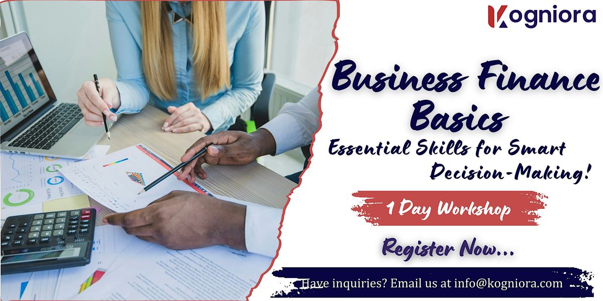 Business Finance Basics \u2013 Smart Decisions Made Simple! in Morristown,  NJ