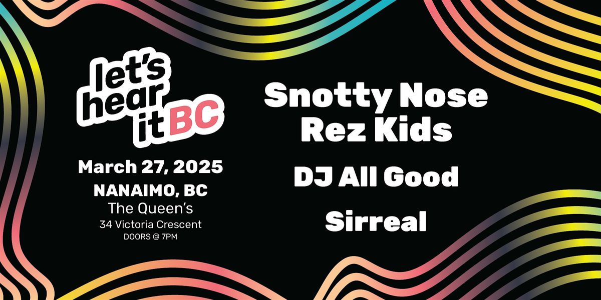 Nanaimo - Let's Hear It BC Tour