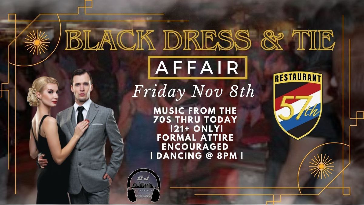 Black Dress & Tie Party