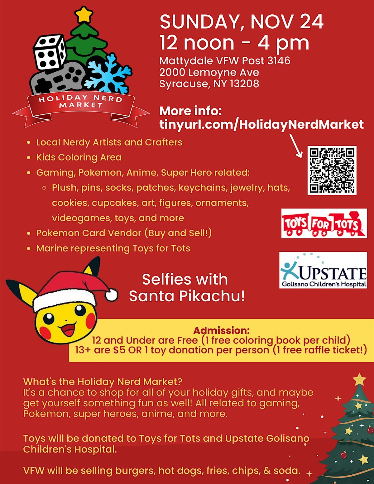 Holiday Nerd Market (North Syracuse)