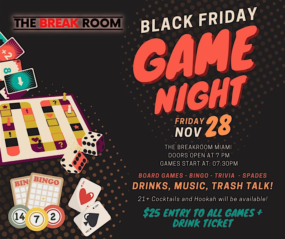 Black Friday Game Night
