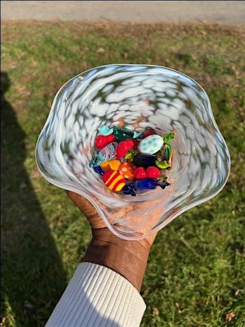 Blow Your Own Glass Bowl & Make Your Own Glass Torch-work Heart \/ Candy