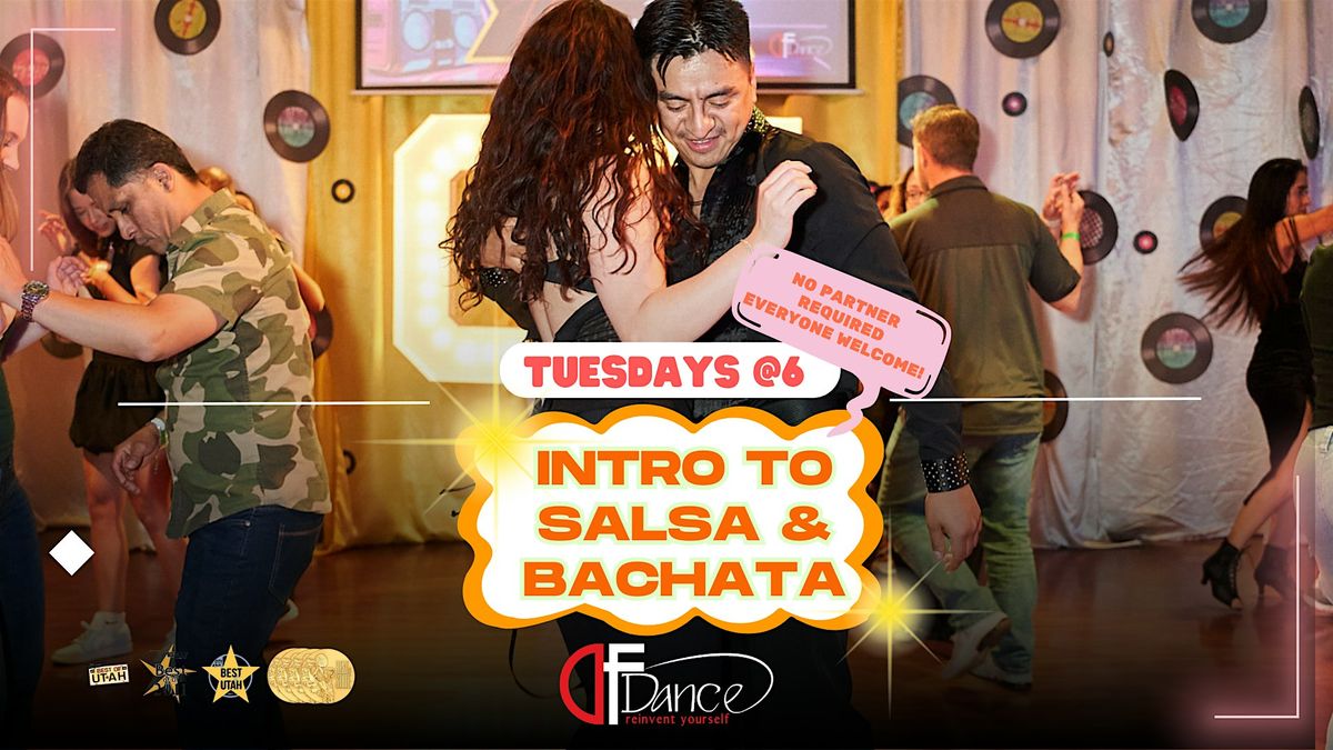 Salsa & Bachata Dancing for Beginners as easy as 1,2,3!  Starts 8\/19!