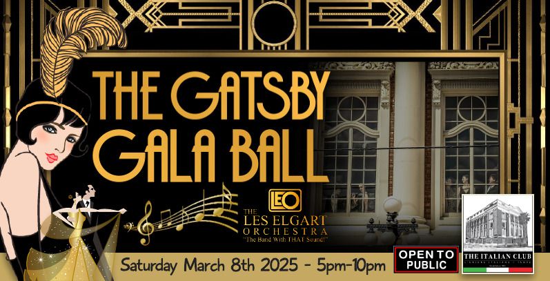 Annual Gatsby Gala Ball with the Les Elgart Orchestra