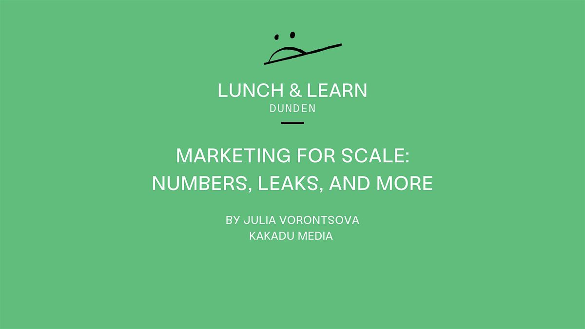 LUNCH & LEARN: Mastering the art of impactful presentations!