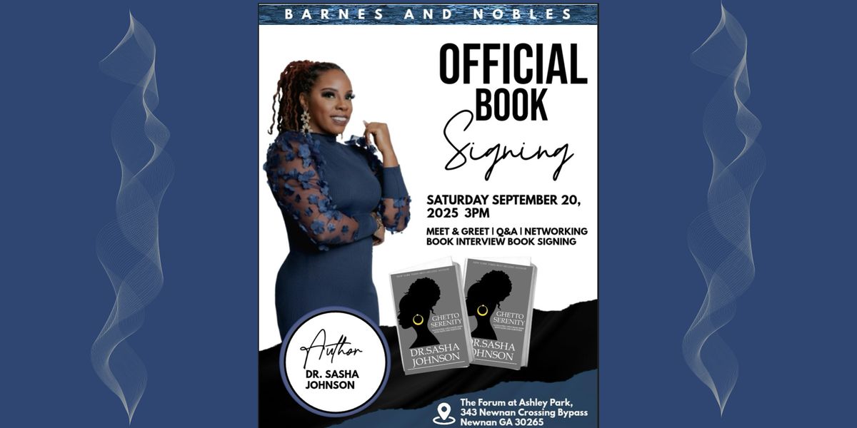 Dr. Sasha\u2019s Ghetto Serenity Book Signing