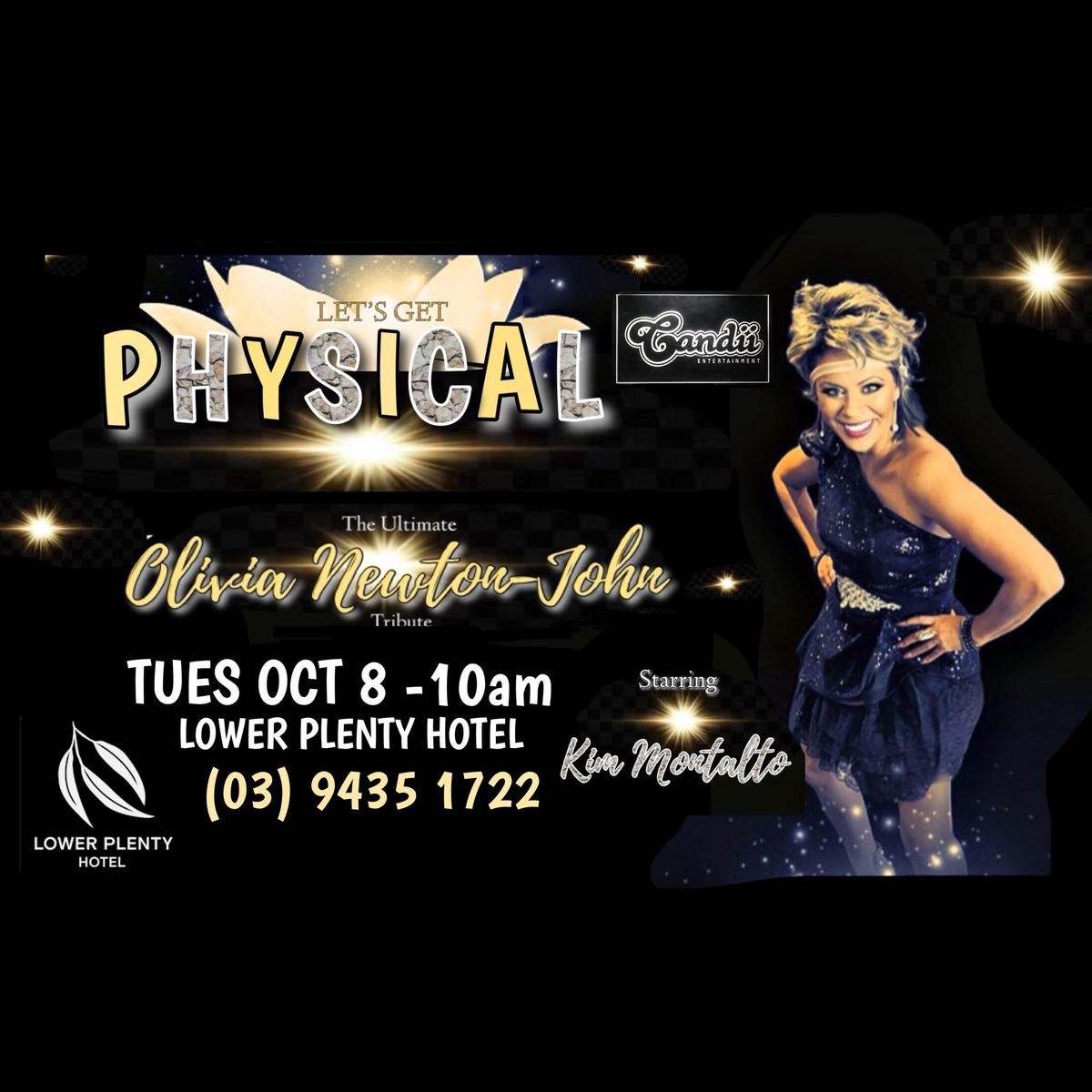 PHYSICAL~The OLIVIA NEWTON-JOHN Tribute  starring KIM MONTALTO