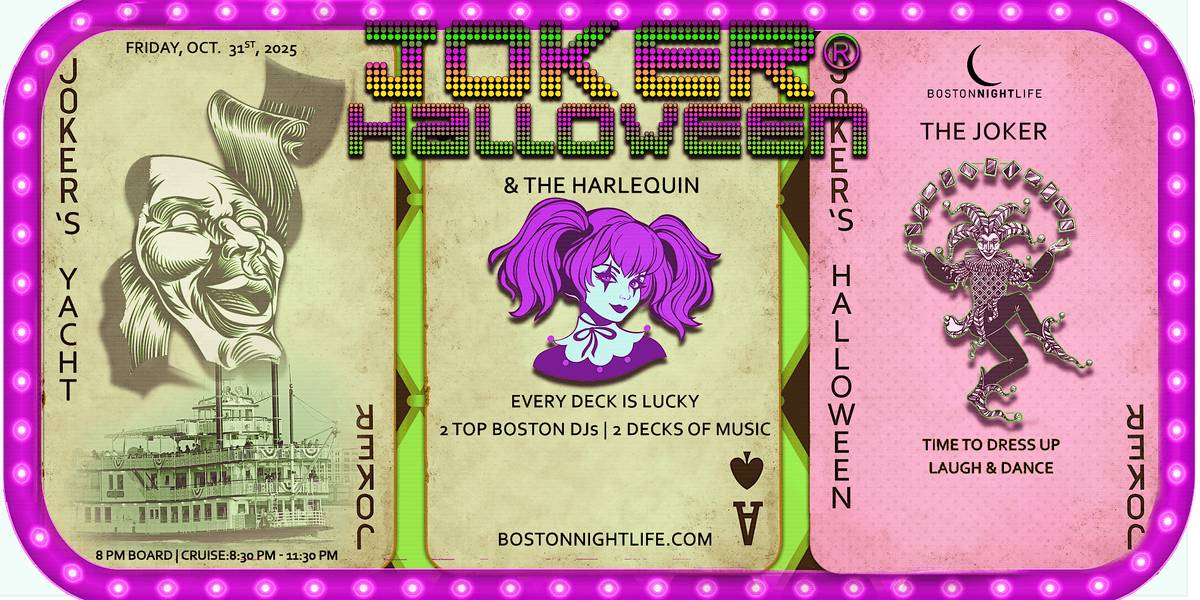 Joker Boston Halloween Party Cruise