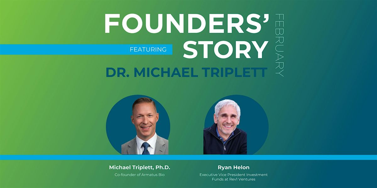 February Founders\u2019 Story featuring Dr. Michael Triplett\u2019s Journey