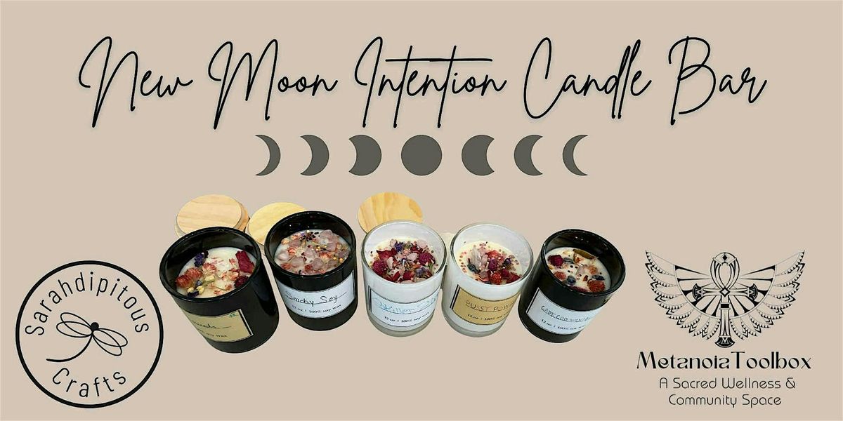 New Moon Intention Candle Making