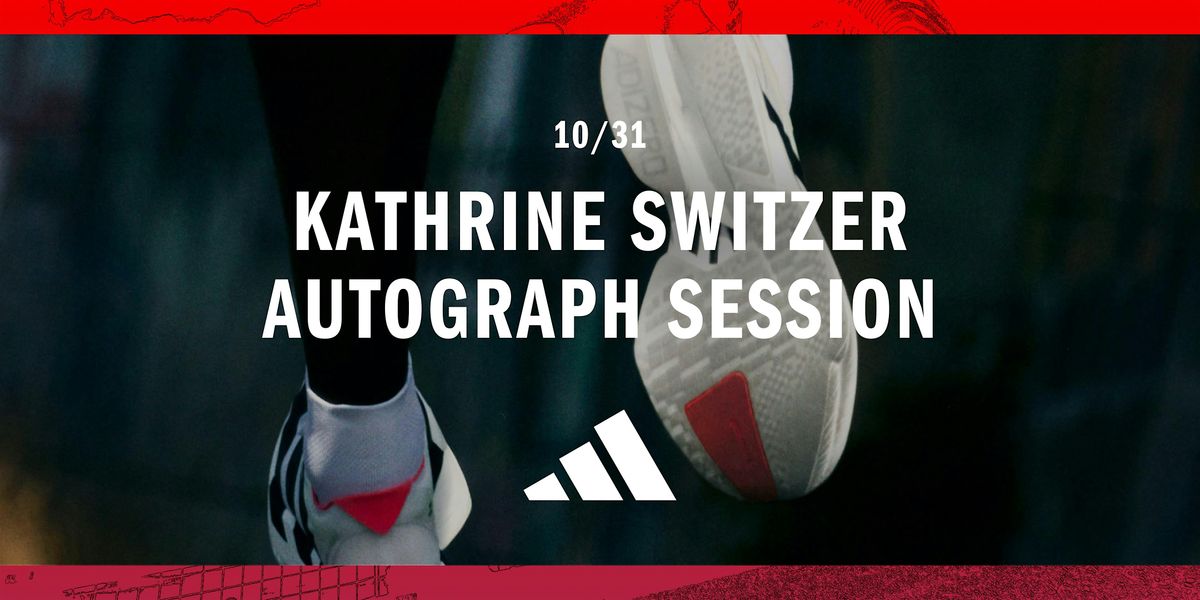 Kathrine Switzer Autograph Session