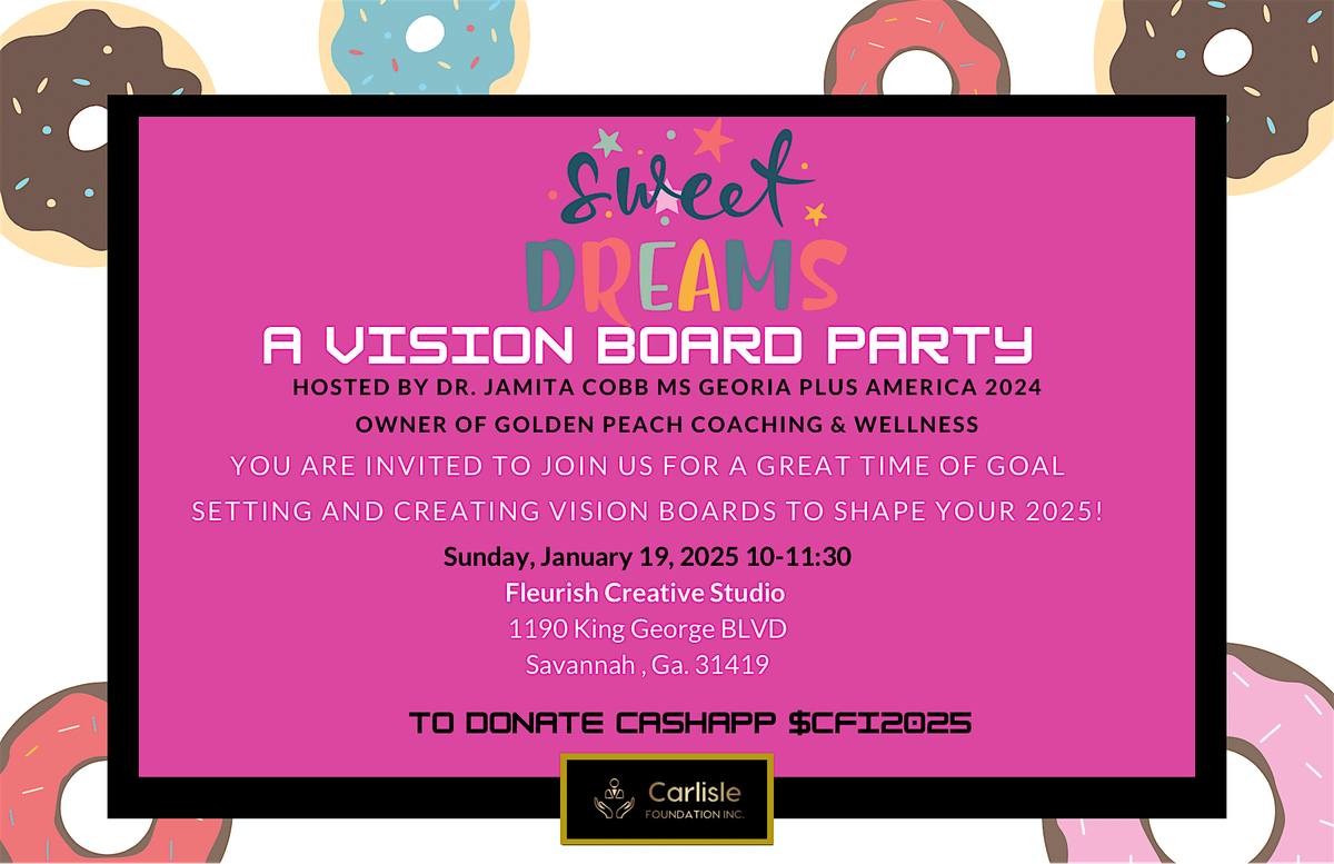 Goal Setting and Vision Board Party