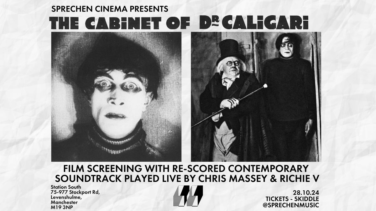 Sprechen 'Halloween' Cinema at Station South: The Cabinet Of Dr Caligari