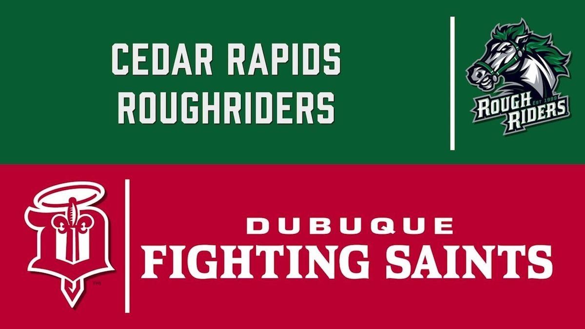 Dubuque Fighting Saints at Cedar Rapids RoughRiders