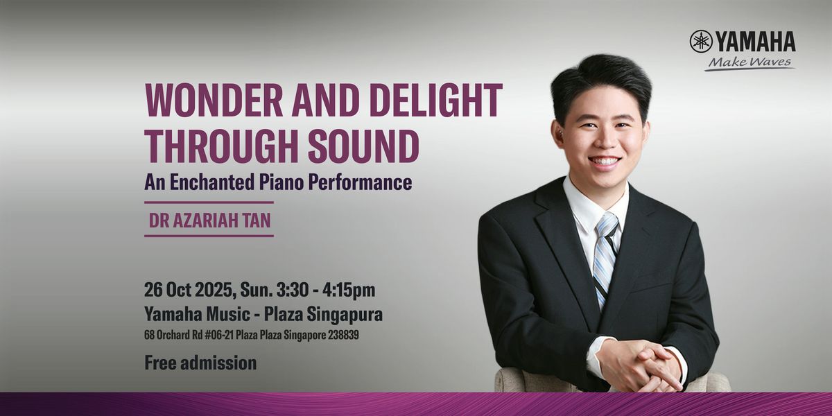 Wonder and Delight Through Sound an Enchanted Piano Performance