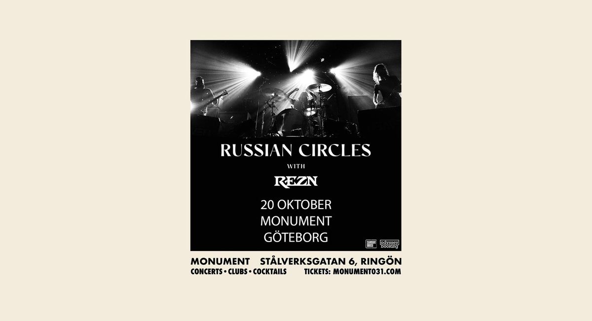 RUSSIAN CIRCLES + REZN 20\/10