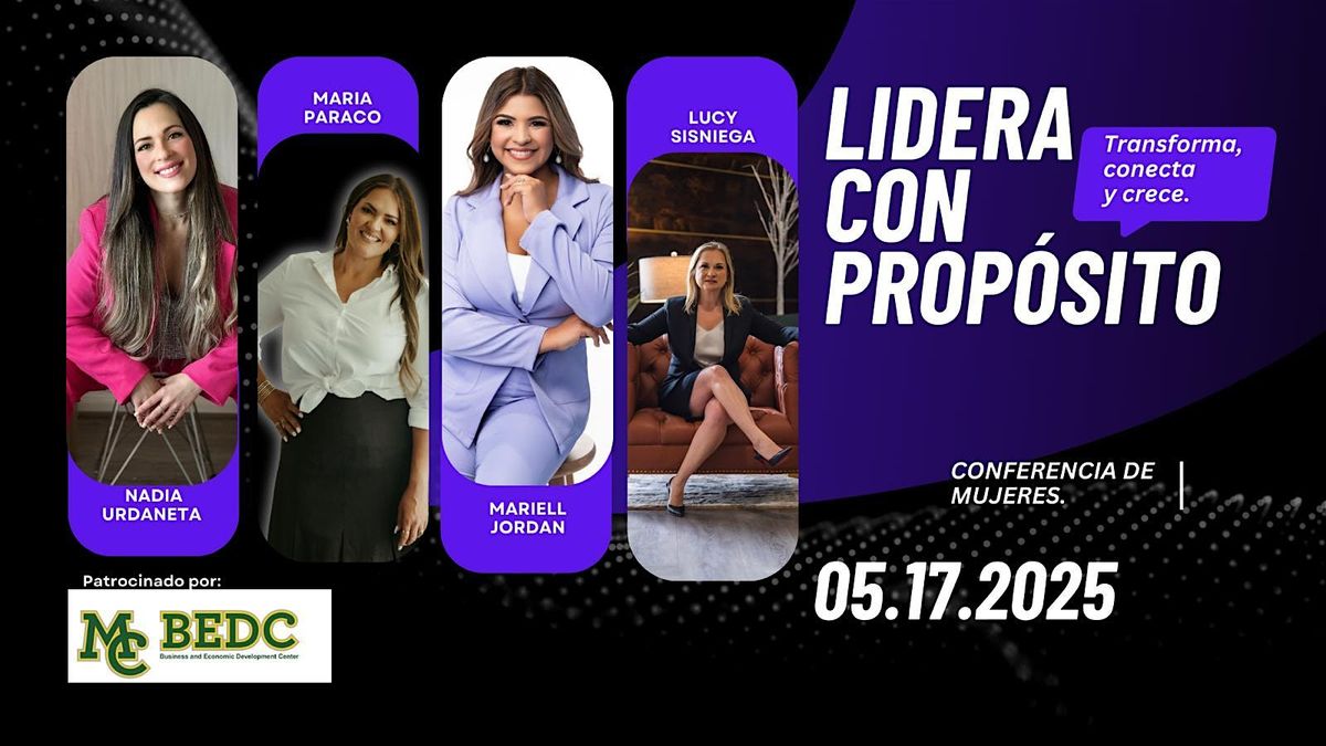 Lidera con prop\u00f3sito: transforma, conecta y crece.