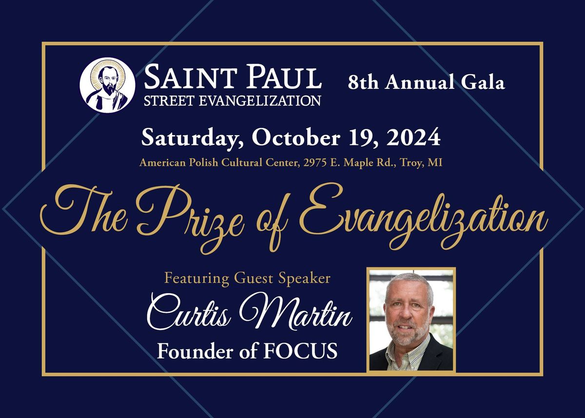 8th Annual SPSE Gala - "The Prize of Evangelization"