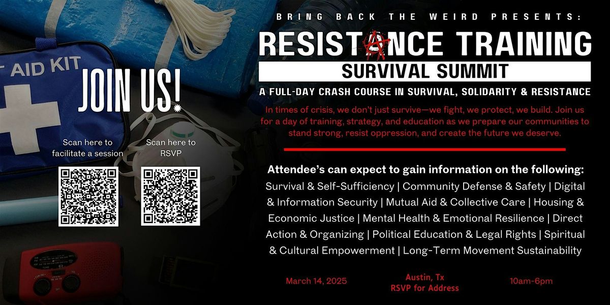 Resistance Training: Survival Summit