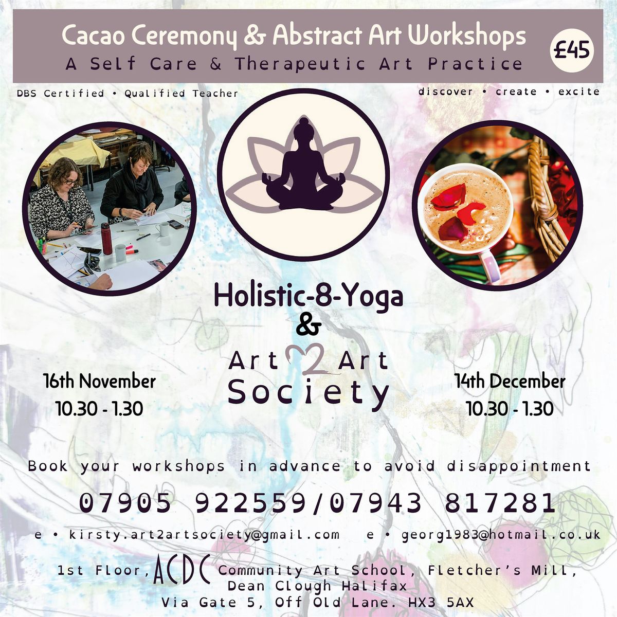 Cacao Ceremony & Abstract Art Workshop - CONNECT. CREATE. HEAL