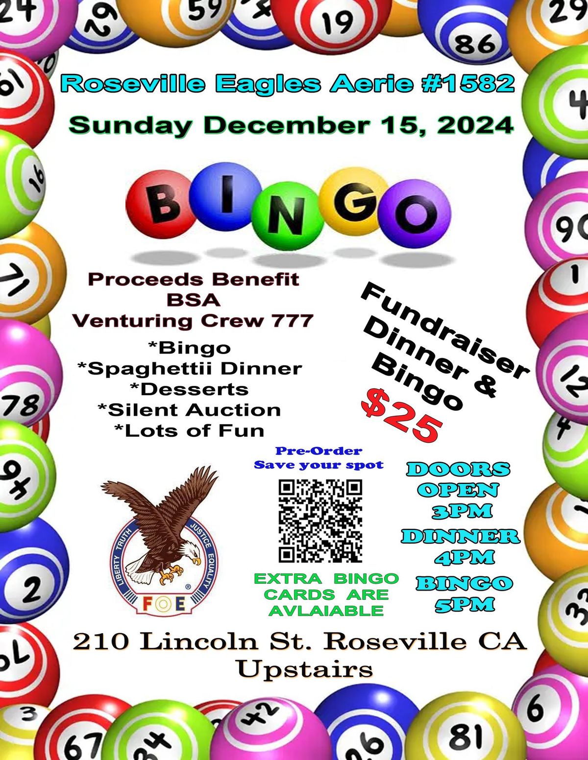 Spaghettii Dinner\/Bingo Fundraiser