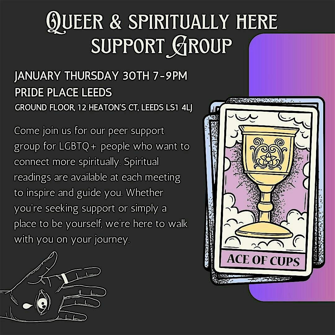 Queer & Spiritually Here Support Group