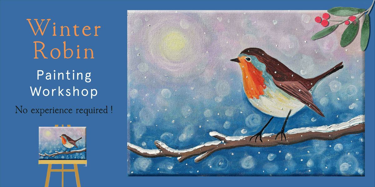 Winter Robin - Painting Workshop