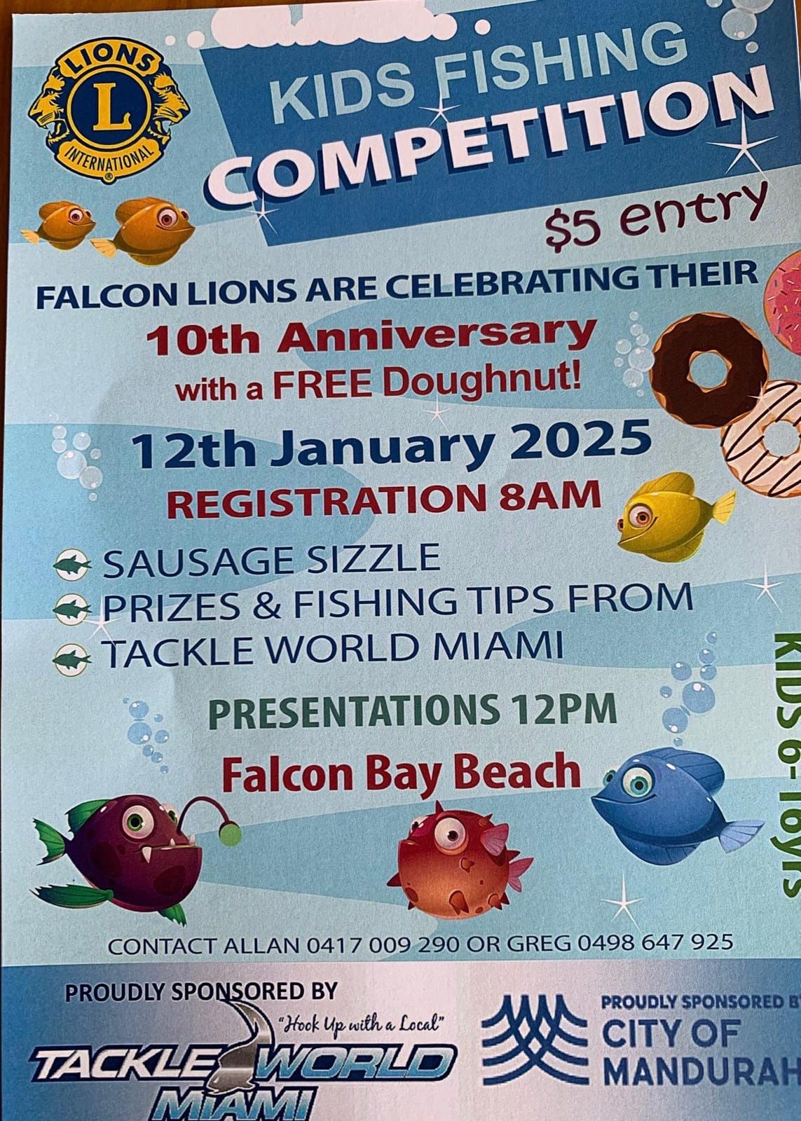 Falcon Kids Fishing Competition