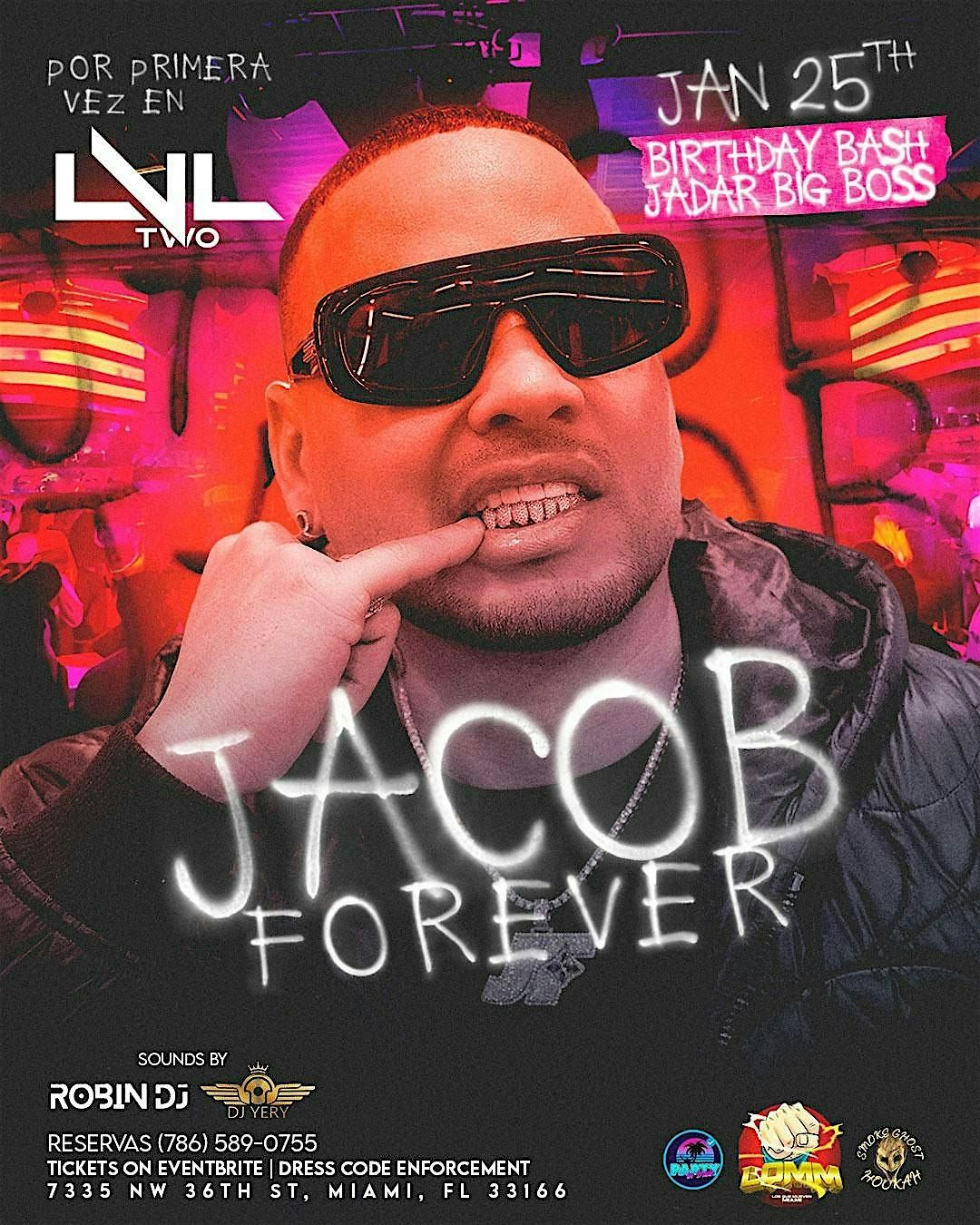 JACOB FOREVER  EN CONCIERTO  - LVL TWO NIGHTCLUB