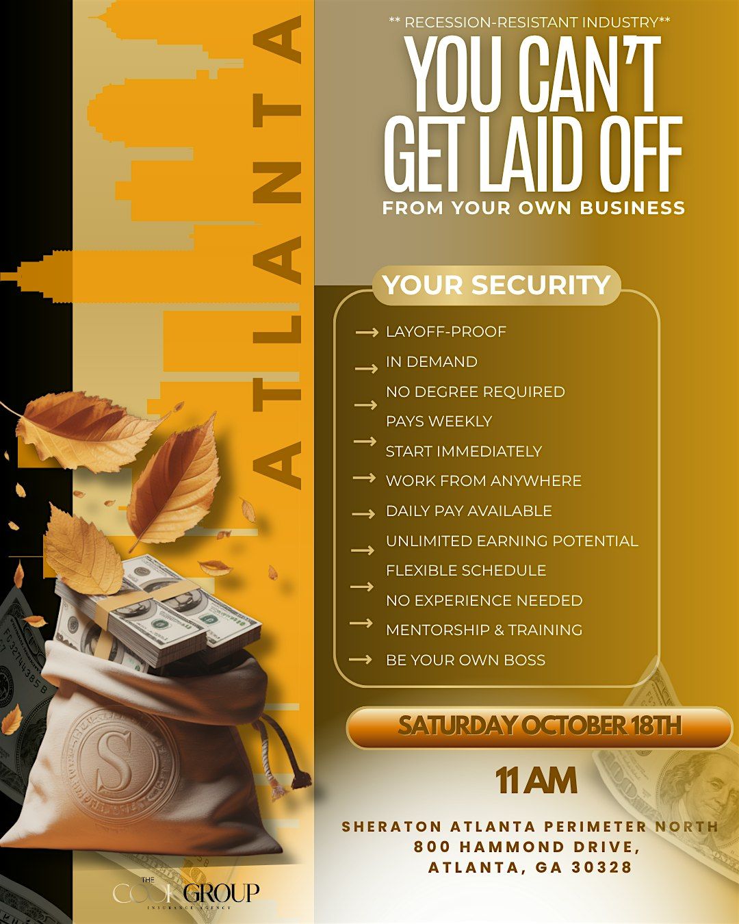 Now Hiring Life Insurance Agents in Atlanta, GA